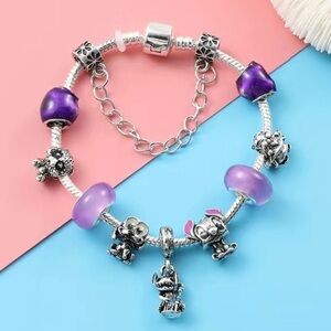 Disney Stitch Charm Bracelet